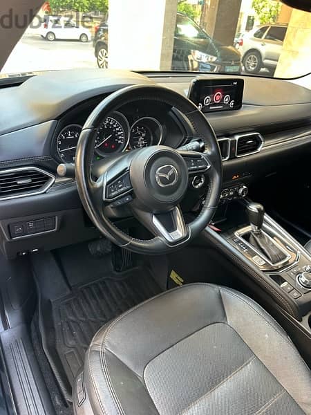 Mazda CX-5 AWD Grand touring 2017 black on black 10