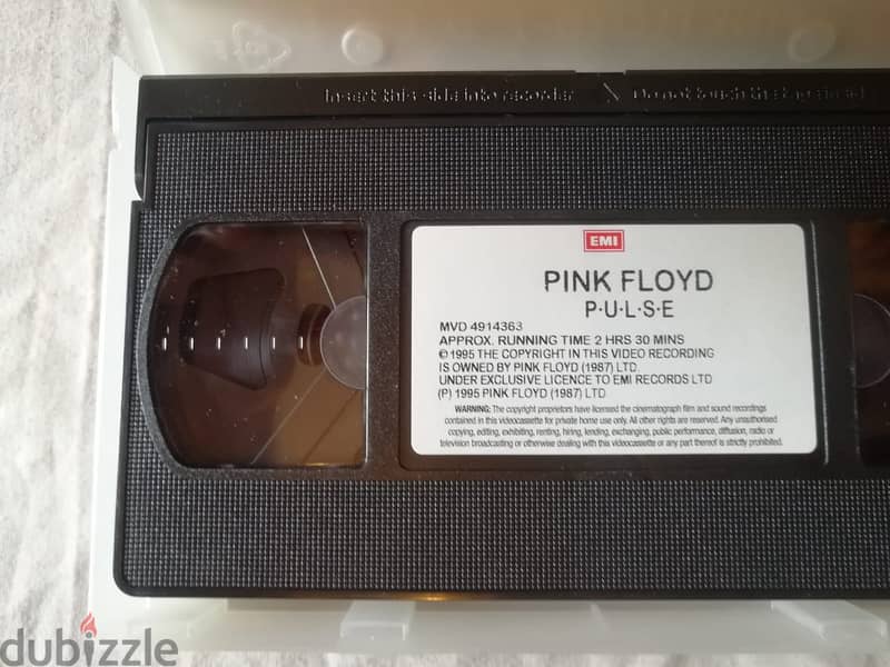 Pink Floyd "Pulse" original VHS 1