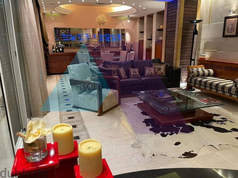 Fully decorated&furnished 320 m2 Duplex apartment having a Panoramic 4