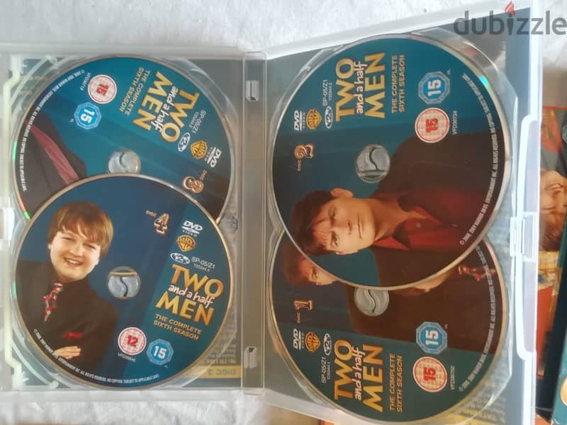 Two and a half men complete 1 to 7 seasons 2