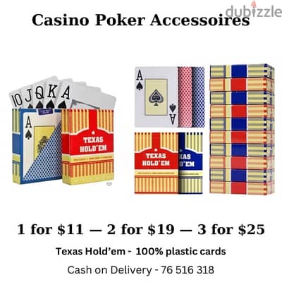 poker cards - Texas holdem