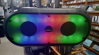 speaker 2x6 inch with 2 mic wireless