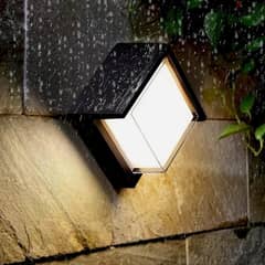 Outdoor Wall Lamp Warm LED Wall Light Sconce for Garden, Patio