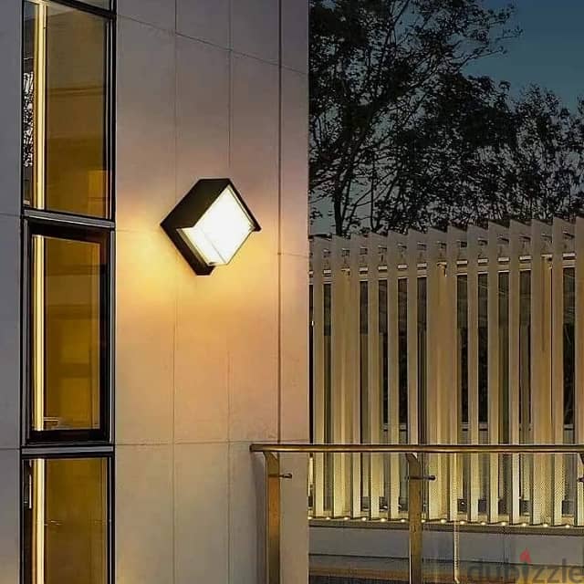 Outdoor Wall Lamp Warm LED Wall Light Sconce for Garden, Patio 1