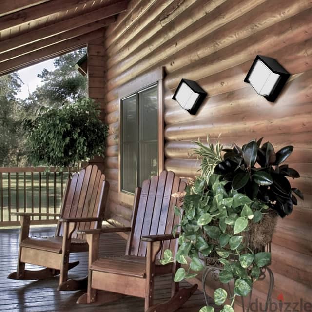 Outdoor Wall Lamp Warm LED Wall Light Sconce for Garden, Patio 7