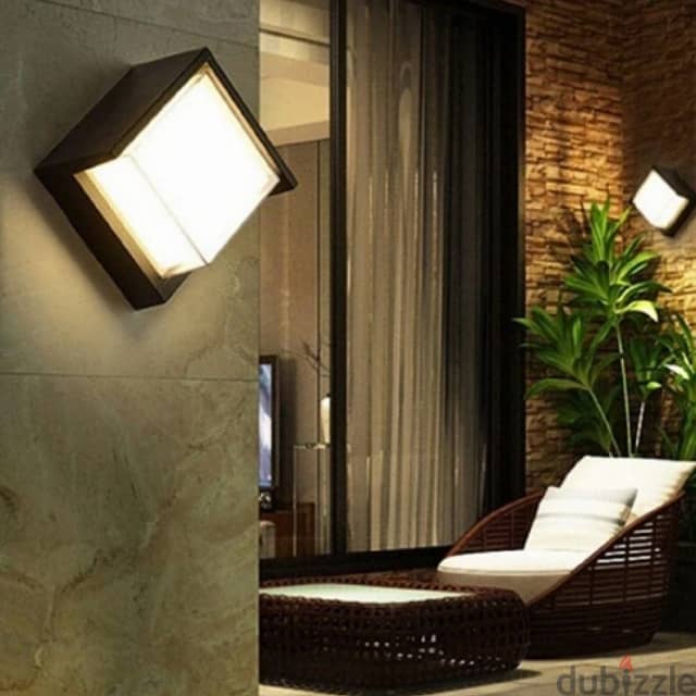 Outdoor Wall Lamp Warm LED Wall Light Sconce for Garden, Patio 11