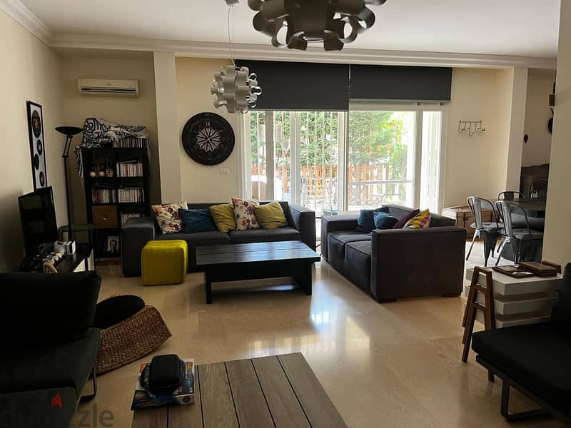 L15678-Super Deluxe Apartment With Garden for Rent In Hboub 0