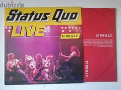 Status quo live at NEC vinyl album