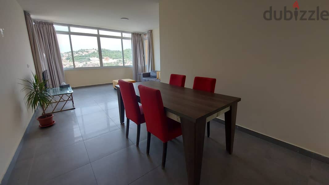 L15687-2-Bedroom Apartment With Mountain View for Sale in Jbeil 2