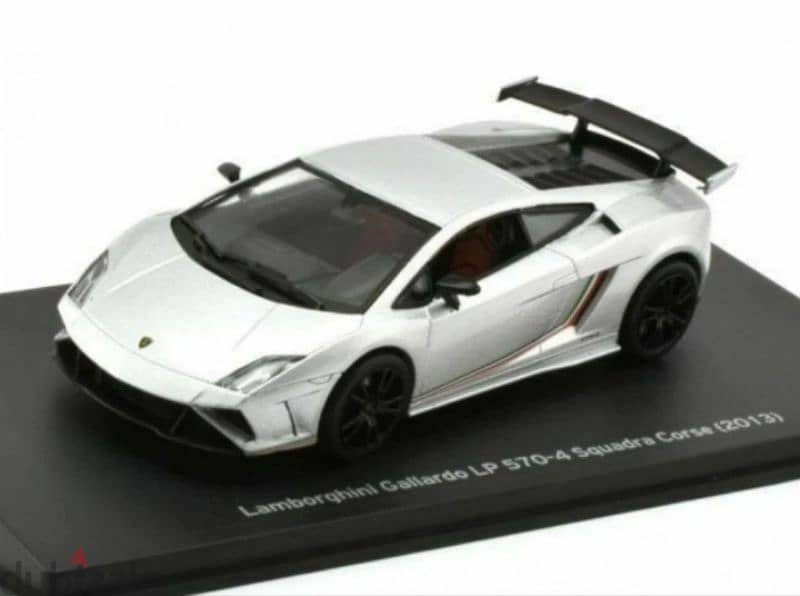 Lamborghini Gallardo Squadra Corsa 2013 diecast car model 1;43. 0