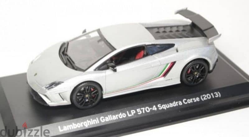 Lamborghini Gallardo Squadra Corsa 2013 diecast car model 1;43. 1