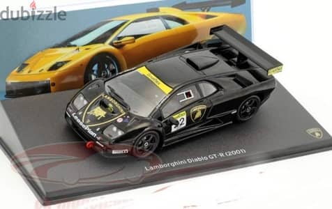 Lamborghini Diablo GT-R 2001 diecast car model 1;43.