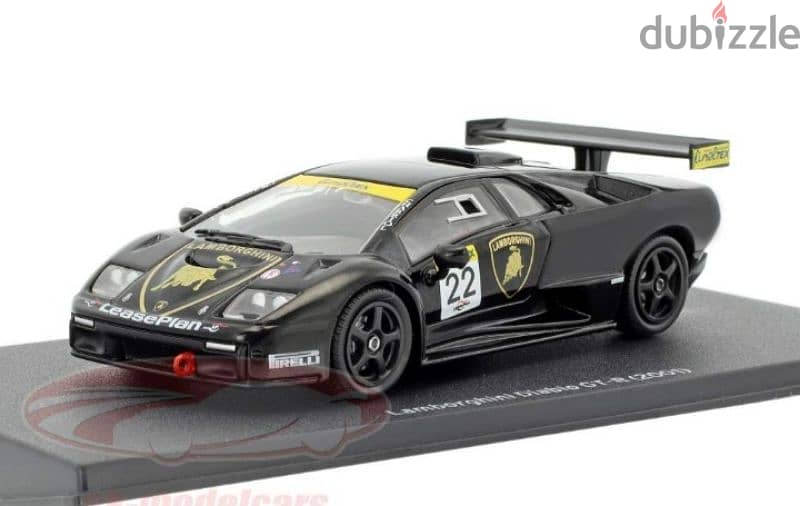 Lamborghini Diablo GT-R 2001 diecast car model 1;43. 1