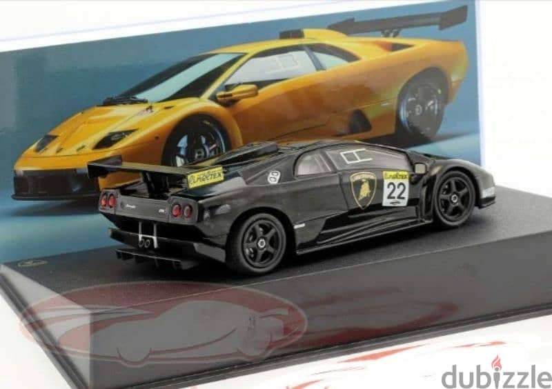 Lamborghini Diablo GT-R 2001 diecast car model 1;43. 4