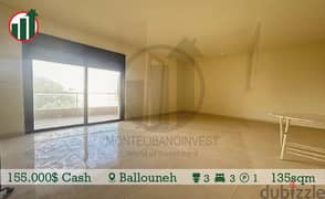 Apartment for Sale in Ballouneh !! 0