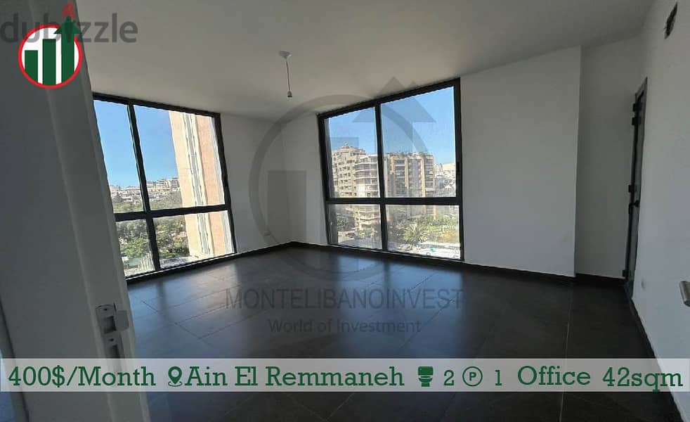 Catchy Office for Rent in Ain El Remmaneh!!! 1