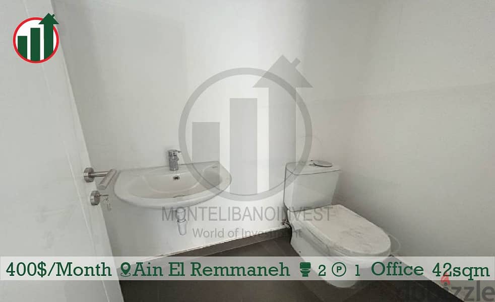 Catchy Office for Rent in Ain El Remmaneh!!! 3