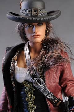 1/6 Vintage Action Figure Figurine Angelica Pirates of the Caribbean 0