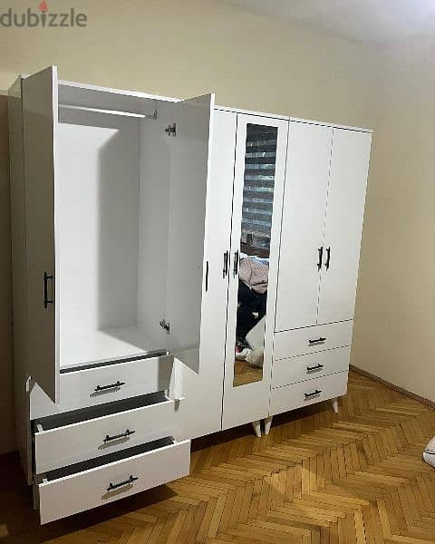 wardrobes 6 doors colour white high quality 1