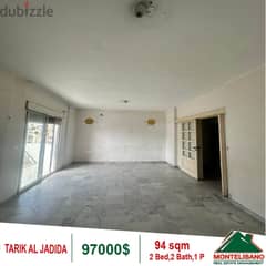 97000$!! Apartment for sale located in Tarik Al Jadida 0