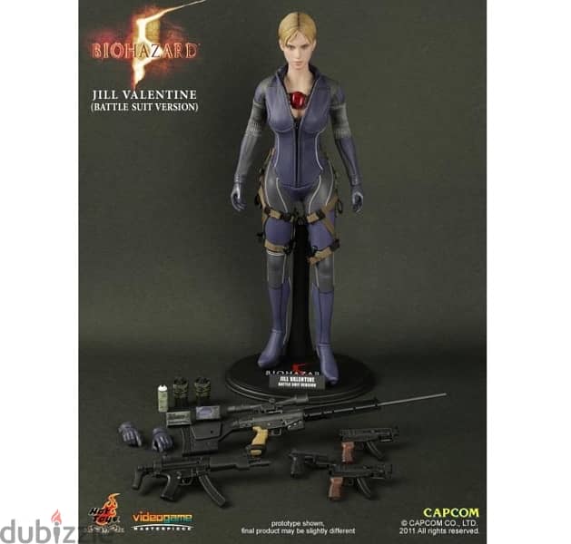 1/6 Vintage Action Figure figurine Resident Evil 5 Jill Valentine 1