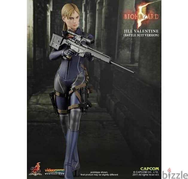 1/6 Vintage Action Figure figurine Resident Evil 5 Jill Valentine 3