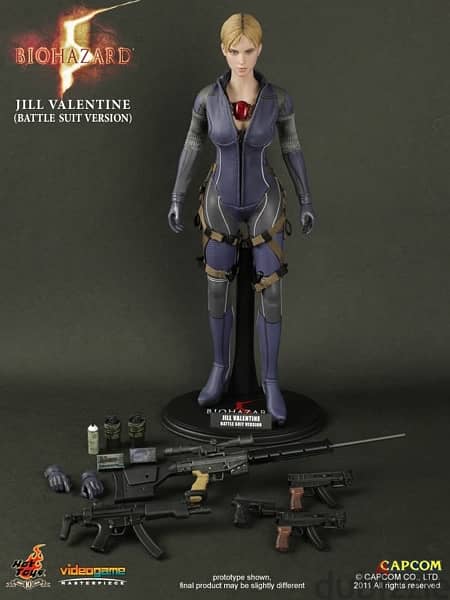 1/6 Vintage Action Figure figurine Resident Evil 5 Jill Valentine 8