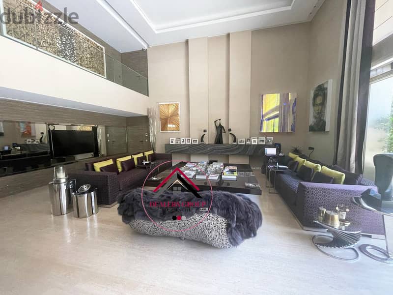 Private Pool + Terrace ! Modern Duplex Apartment for Sale in Saifi 1