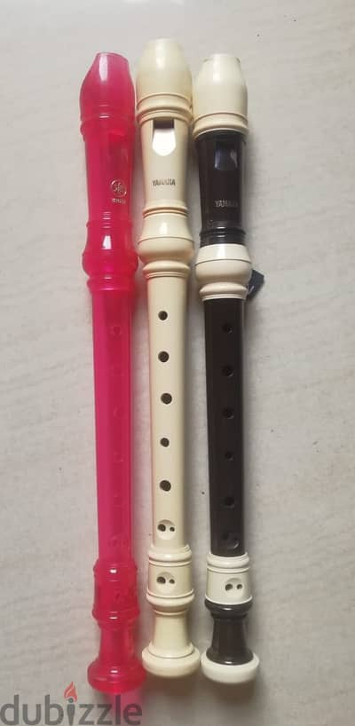 Yamaha flutes in v good cond starting 10$