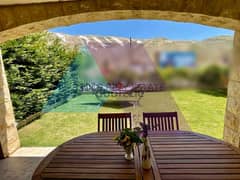 Luxurious 160m2 duplex chalet+130m2 garden for rent in Mzar/Kfarzebian 0