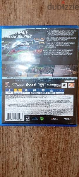 Project2 Cars PS4 CD 2