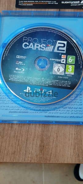 Project2 Cars PS4 CD 3