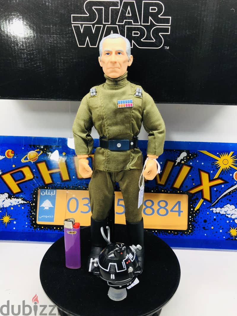 1/6 Vintage Action Figure Figurine Doll Star Wars GRAND MOFF TARKIN 2