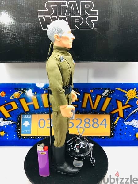 1/6 Vintage Action Figure Figurine Doll Star Wars GRAND MOFF TARKIN 3