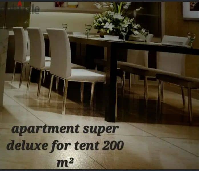 apartment for rent luxury fully furnished 200sqm, high . end 1