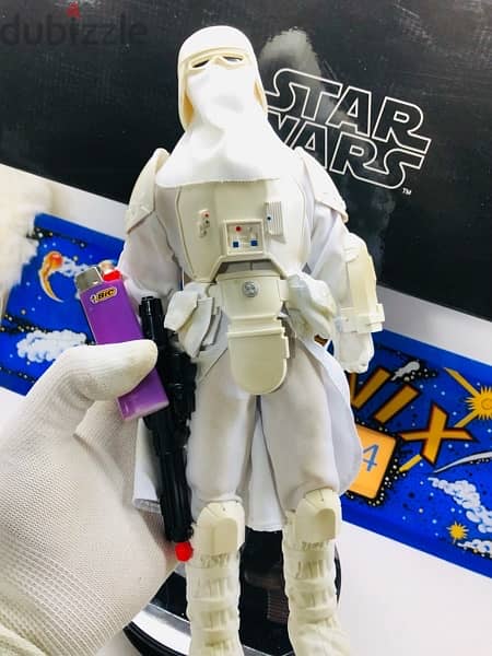 1/6 Vintage Action Figure Star Wars RARE SNOW TROOPER (BATTLE OF HOTH) 2