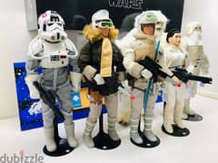 1/6 Vintage Action Figures Star Wars ALL SIX FIGURES BATTLE OF HOTH