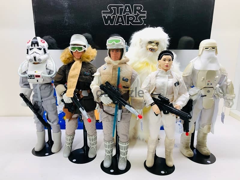 1/6 Vintage Action Figures Star Wars ALL SIX FIGURES BATTLE OF HOTH 2