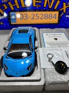 1/18 diecast Autoart Signature  LP720-4 50° Anniversary Aventador Blue 0