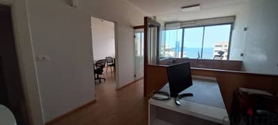 Sea View office on the highway of Zalka for rent