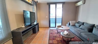 Fully Furnished Apartment with terrace in Jal el Dib for rent