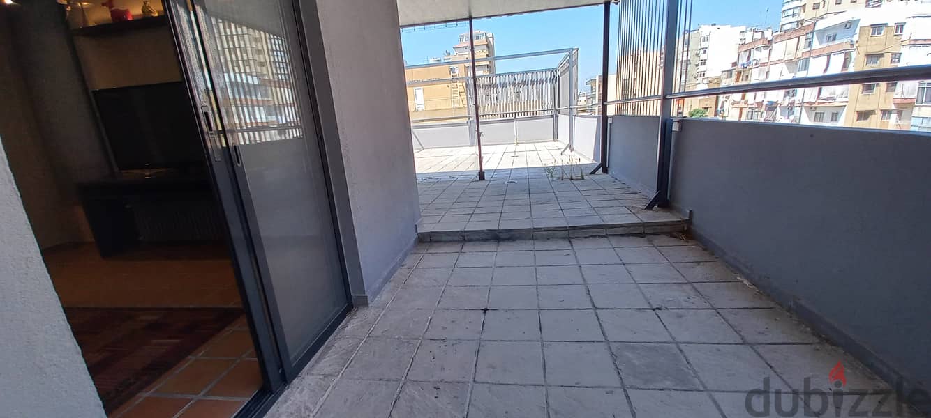 Fully Furnished Apartment with terrace in Jal el Dib for rent 1