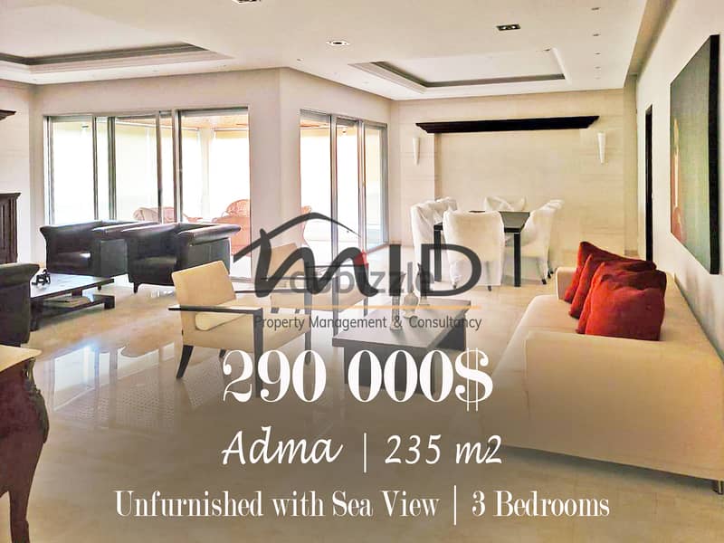 Adma | Decorated 235m² | 3 Bedrooms Apartment | Catchy Investment 1