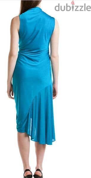 BCBG MaxAzria blue dress size medium فستان 1