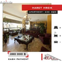 Apartment for sale in Haret Hreik 240 SQM REF#KD110