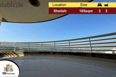 Sheileh 165m2 | Panoramic View | Luxury | Prime Location | EL |