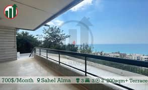 Catchy Apartment with Terrace in Sahel Alma!!!