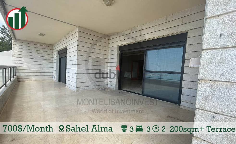 Catchy Apartment with Terrace in Sahel Alma!!! 1