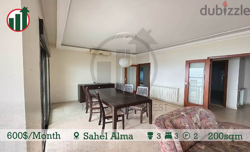 Apartment for Rent in Sahel Alma ! 1