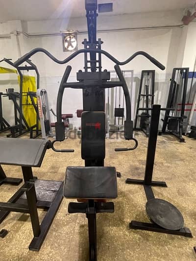 gym machine for home used body system like new